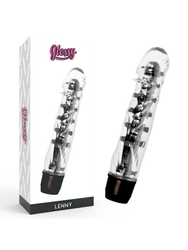 GLOSSY LENNY VIBRADOR NEGRO