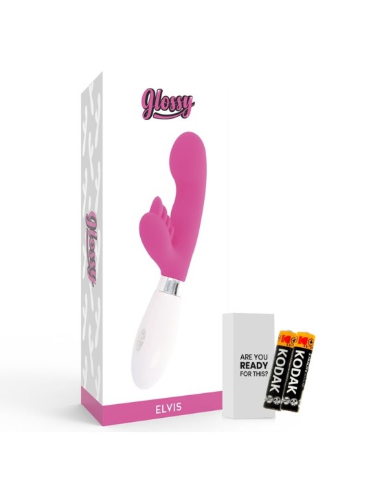 GLOSSY RABBIT ELVIS ROSA
