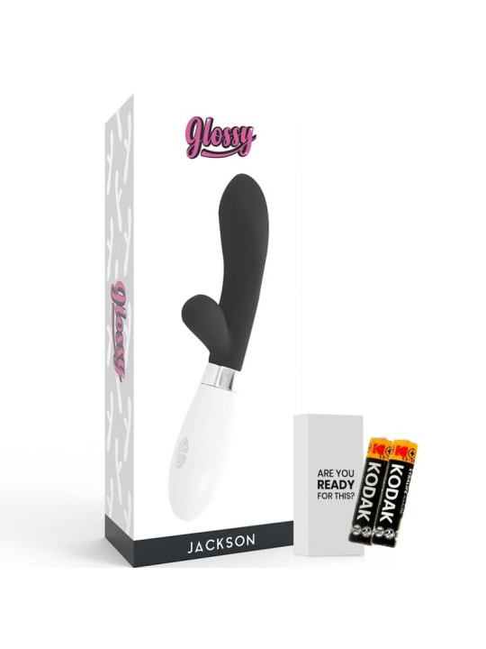 GLOSSY JACKSON RABBIT NEGRO