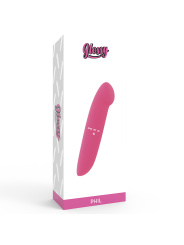 GLOSSY PHIL VIBRADOR ROSA