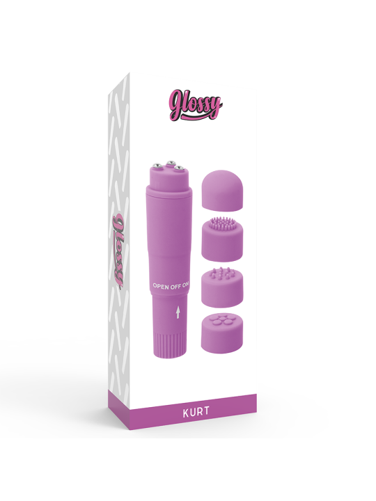 GLOSSY POCKET KURT MASAJEADOR LILA