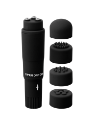 GLOSSY POCKET KURT MASAJEADOR NEGRO