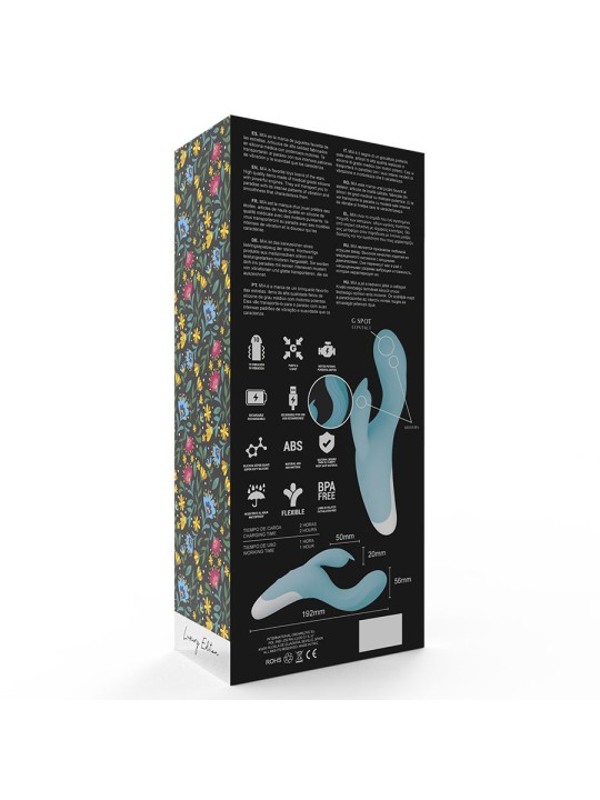 MIA DRESDE VIBRADOR AZUL TURQUESA