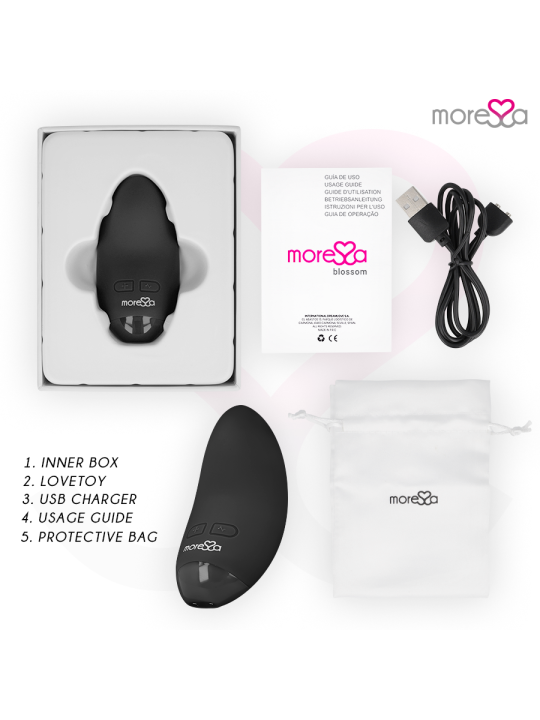 MORESSA BLOSSOM MASAJEADOR PERSONAL NEGRO