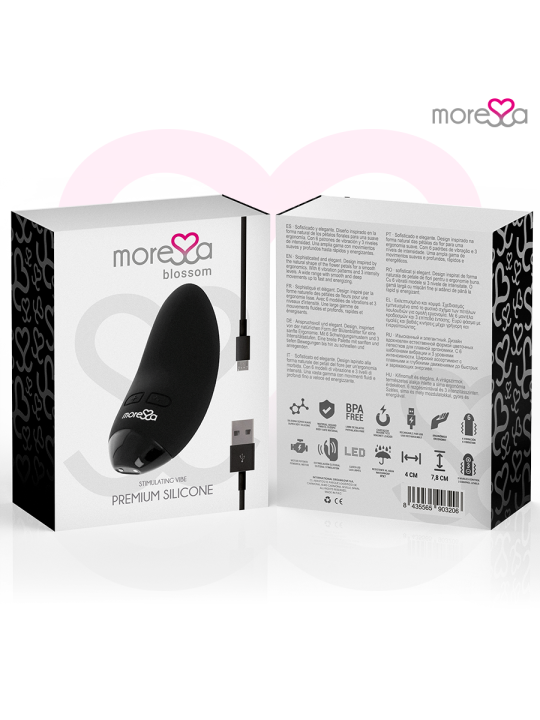 MORESSA BLOSSOM MASAJEADOR PERSONAL NEGRO
