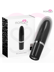 MORESSA IVY MASAJEADOR SIMULADOR LABIAL DE VIAJE NEGRO