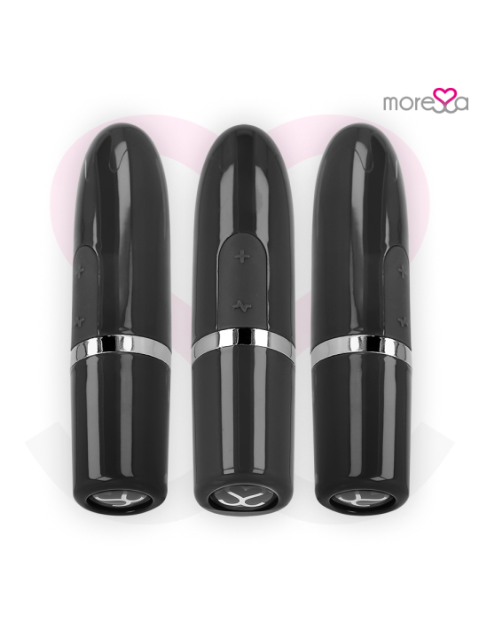 MORESSA IVY MASAJEADOR SIMULADOR LABIAL DE VIAJE NEGRO
