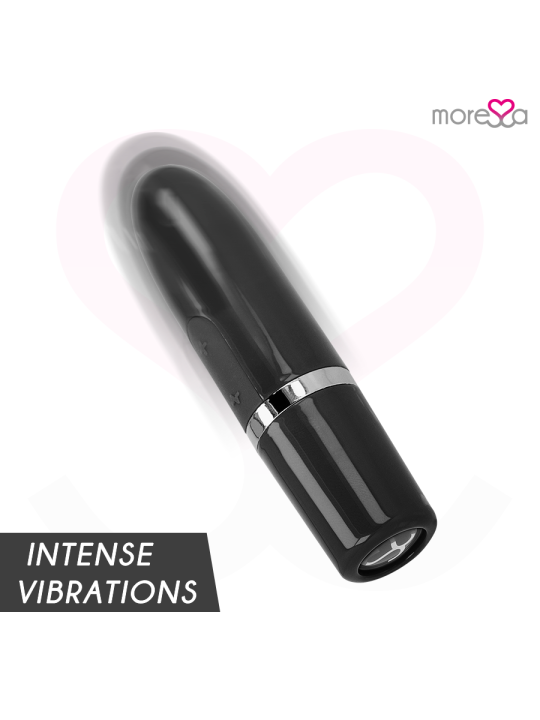 MORESSA IVY MASAJEADOR SIMULADOR LABIAL DE VIAJE NEGRO