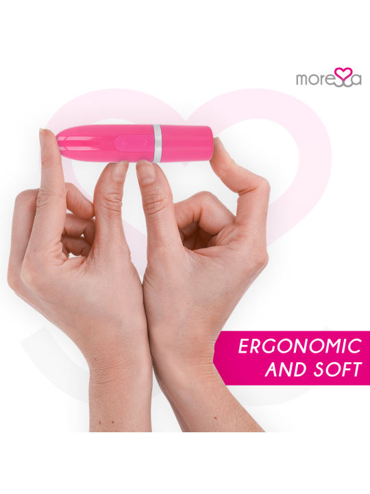MORESSA IVY MASAJEADOR SIMULADOR LABIAL DE VIAJE ROSA