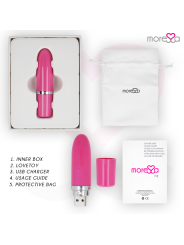 MORESSA IVY MASAJEADOR SIMULADOR LABIAL DE VIAJE ROSA