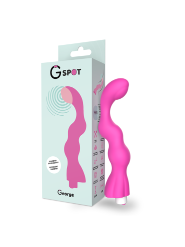 G SPOT GEORGE VIBRADOR PUNTO G ROSA CHICLE