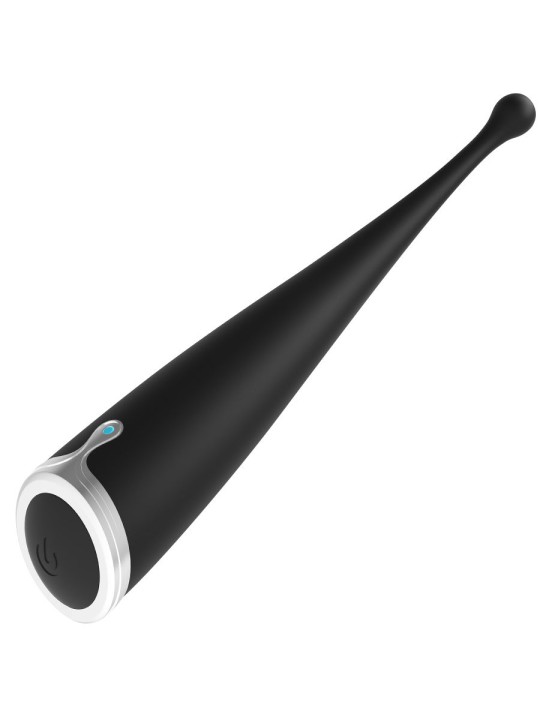 BRILLY GLAM SPOT VIBE VIBRADOR CLITORIAL ORGASMICO SILICONA NEGRO