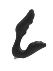 ADDICTED TOYS VIBRADOR PROSTATICO RECARGABLE MODEL 6 NEGRO