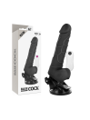 BASECOCK VIBRADOR REALISTICO CONTROL REMOTO NATURAL CON TESTICULOS 195 CM O 4 CM