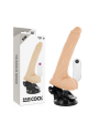 BASECOCK VIBRADOR REALISTICO CONTROL REMOTO NATURAL 19 CM O 4 CM