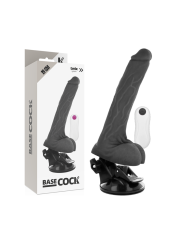 BASECOCK VIBRADOR REALISTICO CONTROL REMOTO NATURAL 19 CM O 4 CM