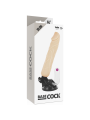 BASECOCK VIBRADOR REALISTICO CONTROL REMOTO NATURAL 20 CM O 4 CM