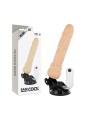 BASECOCK VIBRADOR REALISTICO CONTROL REMOTO NATURAL 195 CM O 4 CM