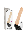 BASECOCK VIBRADOR REALISTICO CONTROL REMOTO NATURAL 195 CM O 4 CM