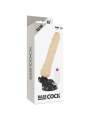 BASECOCK VIBRADOR REALISTICO CONTROL REMOTO NATURAL 195 CM O 4 CM