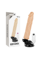 BASECOCK VIBRADOR REALISTICO CONTROL REMOTO NATURAL 21 CM O 4 CM
