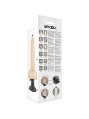 BASECOCK VIBRADOR REALISTICO ARTICULABLE CONTROL REMOTO NATURAL 21 CM O 5 CM