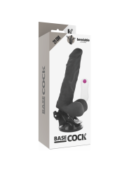 BASECOCK VIBRADOR REALISTICO ARTICULABLE CONTROL REMOTO NATURAL 21 CM O 5 CM