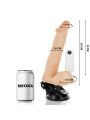 BASECOCK VIBRADOR REALISTICO ARTICULABLE CONTROL REMOTO NATURAL 20 CM O 45 CM