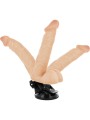 BASECOCK VIBRADOR REALISTICO ARTICULABLE CONTROL REMOTO NATURAL 20 CM O 45 CM