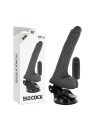 BASECOCK VIBRADOR REALISTICO CONTROL REMOTO NATURAL CON TESTICULOS 20 CM O 4 CM