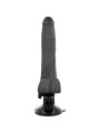 BASECOCK VIBRADOR REALISTICO CONTROL REMOTO NATURAL CON TESTICULOS 20 CM O 4 CM
