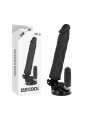 BASECOCK VIBRADOR REALISTICO CONTROL REMOTO NATURAL 21 CM O 4 CM