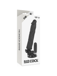 BASECOCK VIBRADOR REALISTICO CONTROL REMOTO NATURAL 21 CM O 4 CM