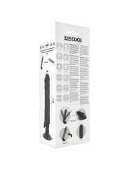 BASECOCK VIBRADOR REALISTICO CONTROL REMOTO NATURAL 21 CM O 4 CM