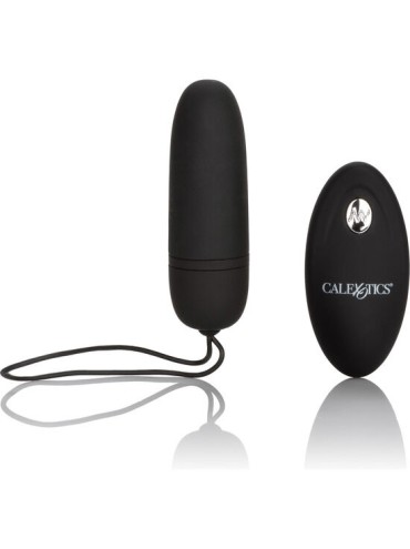 CALEXOTICS HUEVO VIBRADOR DE SILICONA CON MANDO NEGRO