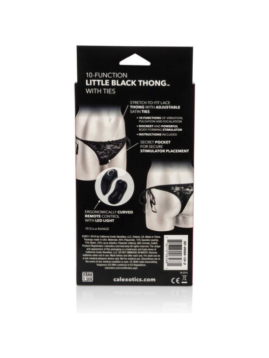 CALEXOTICS TANGA CON 10 FUNCIONES DE VIBRACION