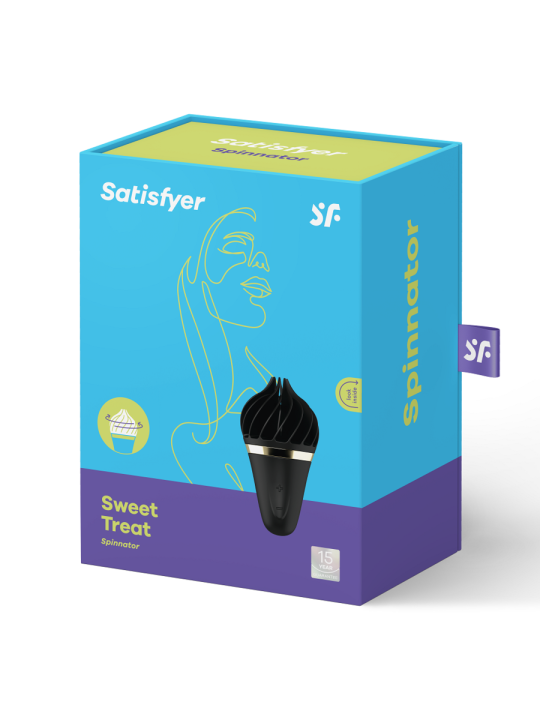 SATISFYER SWEET TREAT SPINNATOR NEGRO