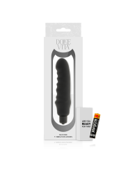 DOLCE VITA GENIUS VIBRADOR SILICONA NEGRO