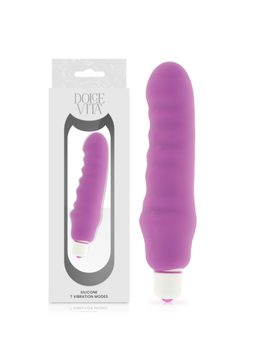 DOLCE VITA GENIUS VIBRADOR SILICONA LILA