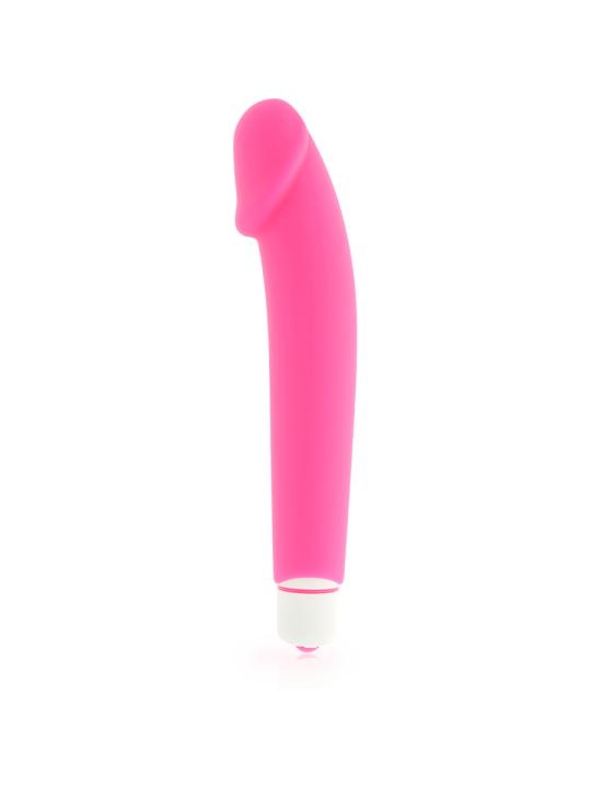 DOLCE VITA REALISTIC VIBRADOR SILICONA ROSA