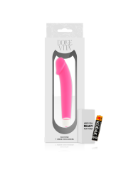 DOLCE VITA REALISTIC VIBRADOR SILICONA ROSA