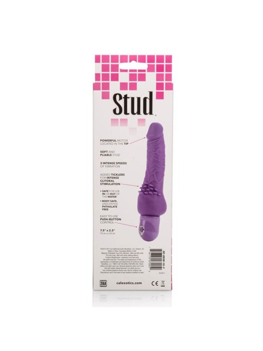 CALEXOTICS POWER STUD CLITERRIFIC VIBRADOR LILA
