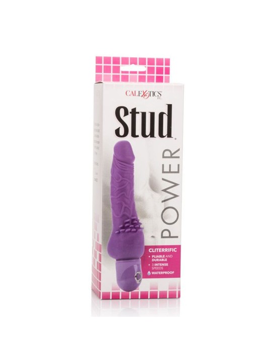 CALEXOTICS POWER STUD CLITERRIFIC VIBRADOR LILA