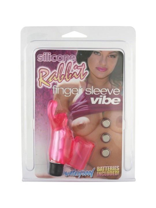 SEVEN CREATIONS CONEJITO DE SILICONA PARA EL DEDO