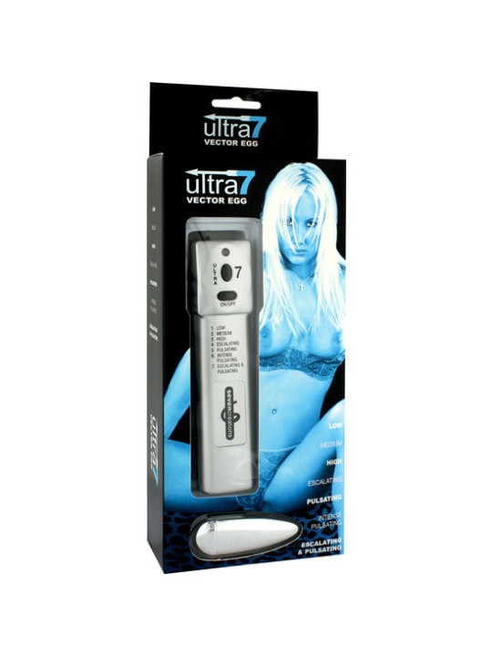 SEVEN CREATIONS ULTRA 7 VECTOR HUEVO VIBRADOR