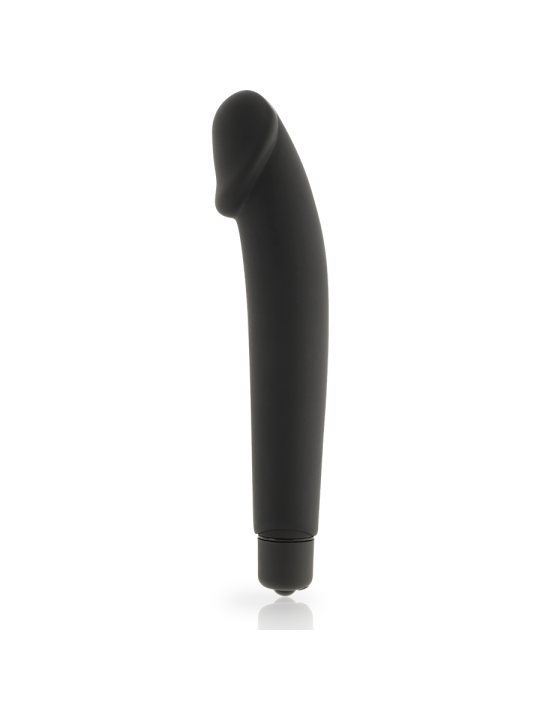 DOLCE VITA REALISTIC VIBRADOR SILICONA NEGRO