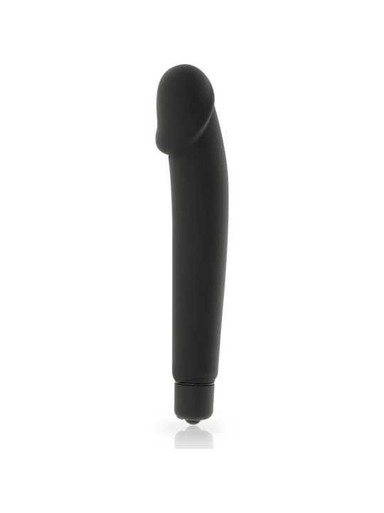 DOLCE VITA REALISTIC VIBRADOR SILICONA NEGRO