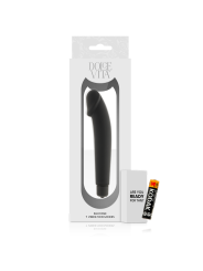 DOLCE VITA REALISTIC VIBRADOR SILICONA NEGRO