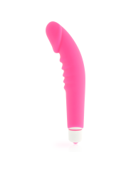 DOLCE VITA REALISTIC PLEASURE VIBRADOR SILICONA ROSA