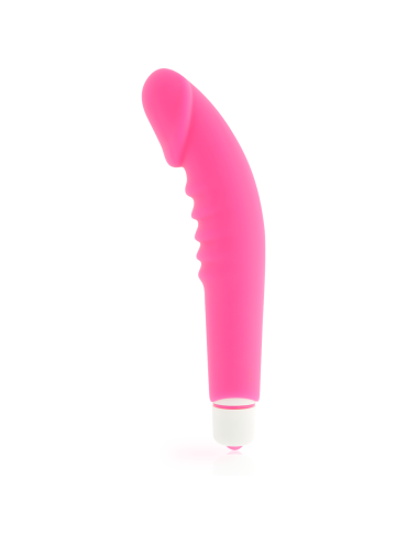 DOLCE VITA REALISTIC PLEASURE VIBRADOR SILICONA ROSA